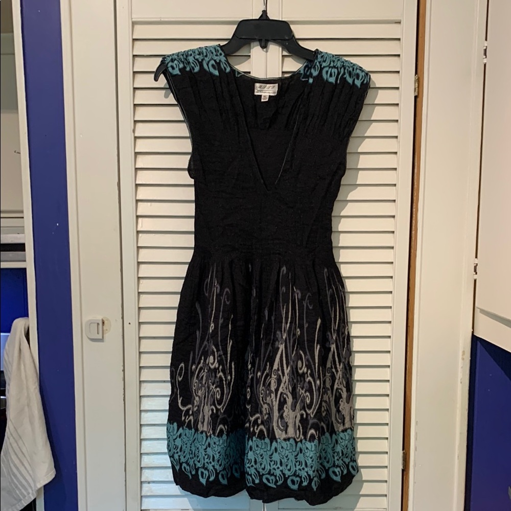 Max Studio Fit and Flare Mini Dress